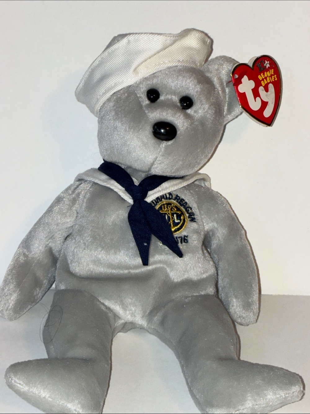 Ty beanie baby, Ronnie, USS Ronald Reagan
